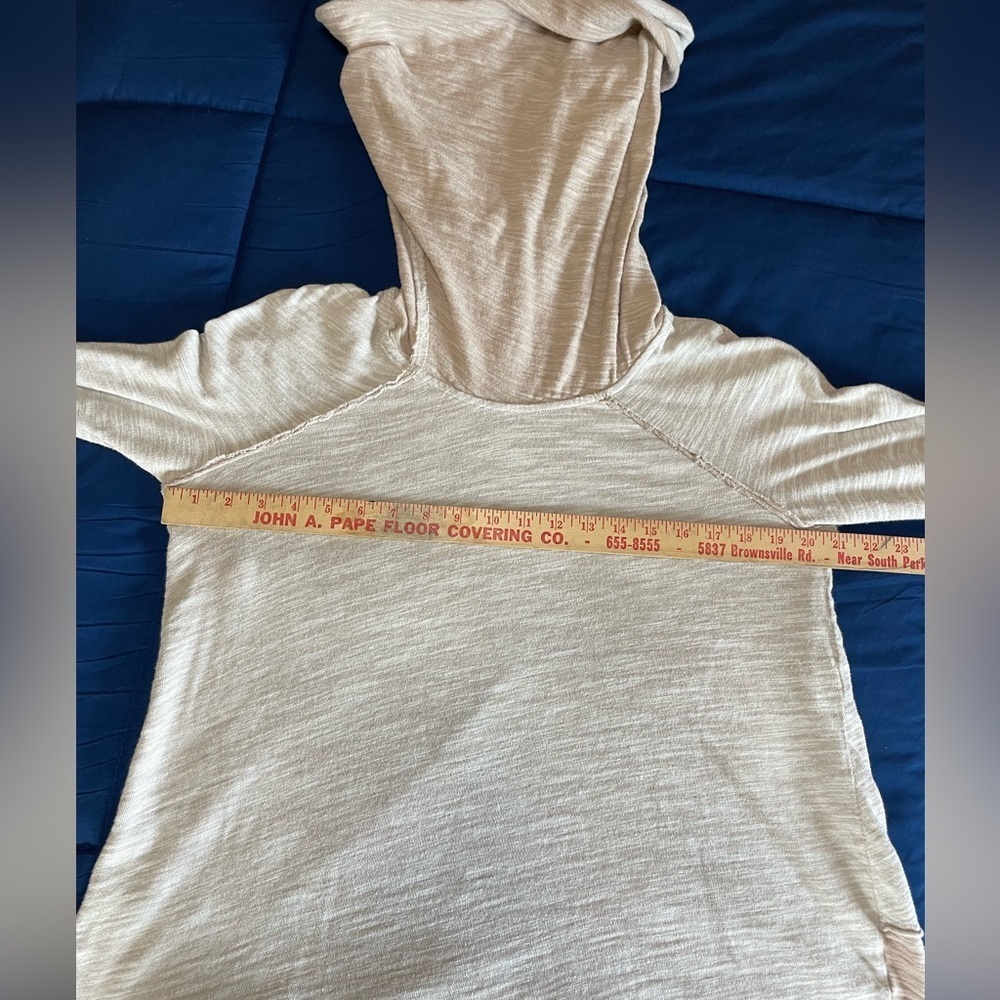 Free People Beach One Body Cocoon Cowl Neck Oversized Sweater/Top One Size Tan - Picture 4 of 10